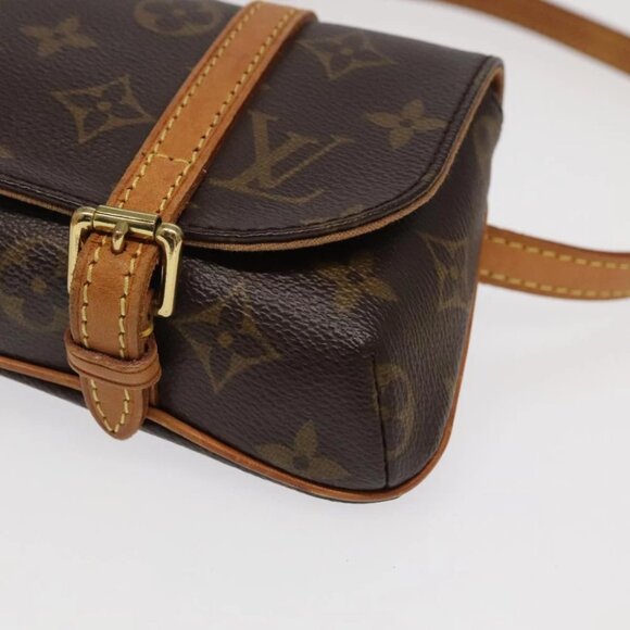 LOUIS VUITTON Monogram Pochette Marrell Waist bag M51159 LV Auth 100563 - Picture 12 of 16